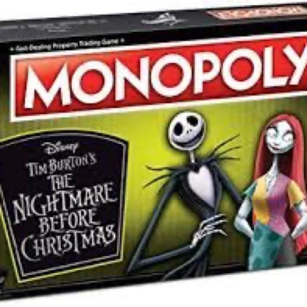 🎃HP🎃Monopoly Board Game Nightmare Before Christmas.  New